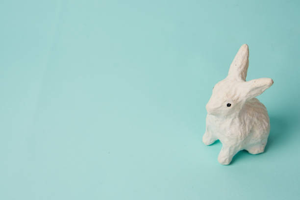 istock rabbit stickers isolated background scenery hand made 2149844765