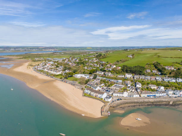 istock Aerial view of Instow in Devon 2149845746