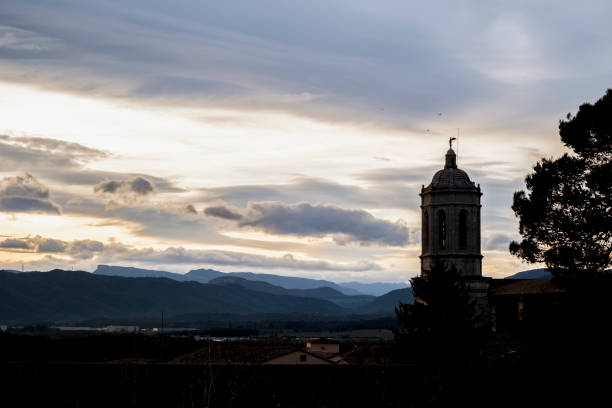Belfry of the Cathedral of Gerona, Catalonia
