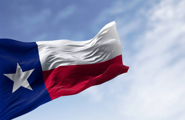 istock Texas state flag waving in the wind 2149855170