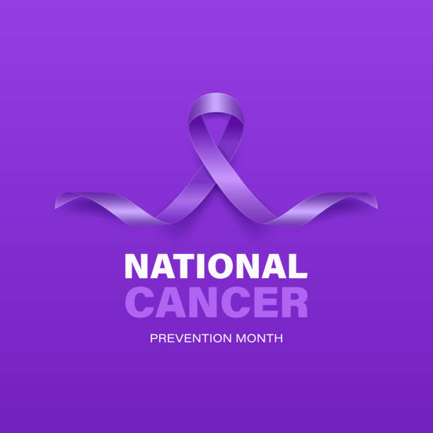 istock National Cancer Prevention Month, February. Banner, Card, Placard with Realistic 3D Vector Lavender Ribbon on Lavender Background. Cancer Awareness Month Symbol, Closeup. World Cancer Day Concept 2149857759