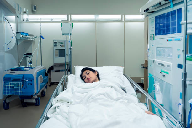 istock Patient at hospital. Intensice care unit 2149858537