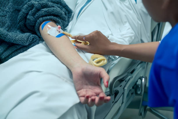 istock Patient at hospital. Intensice care unit 2149858662