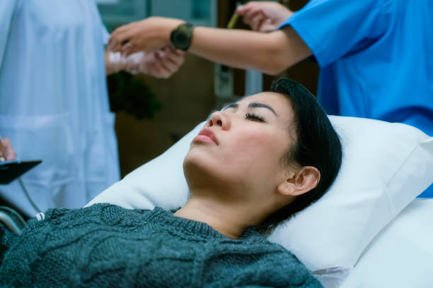 istock Patient at hospital. Intensice care unit 2149858725