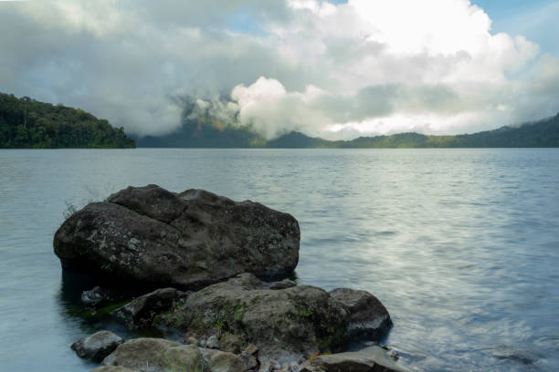 Gunung Tujuh Lake is one of the highest caldera lakes in Southeast Asia with the height of the lake being around 1,950 m above sea level.