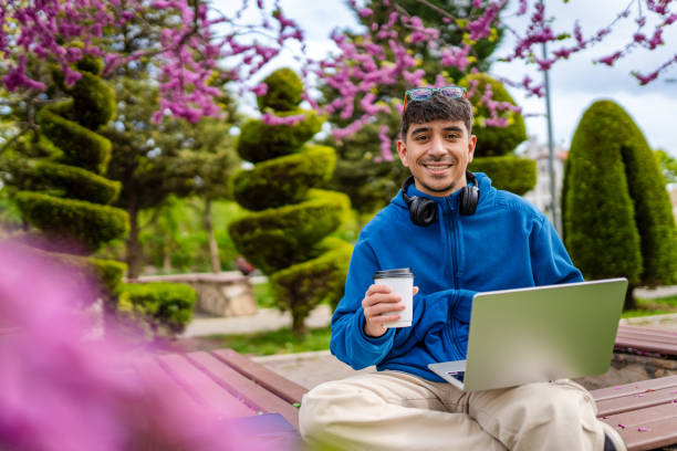istock Young Men checking his balance and making investment 2149862829