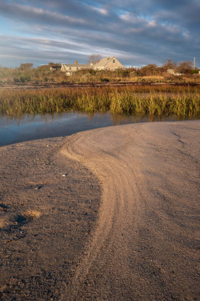 Quiet and Calm Beautiful Sunny Morning Nantucket Island