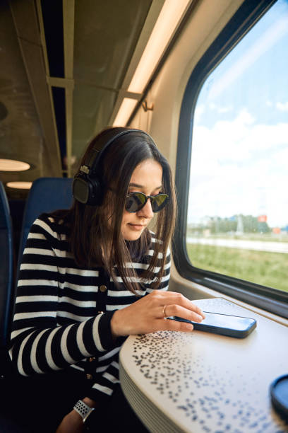 istock The woman is using phone 2149865829