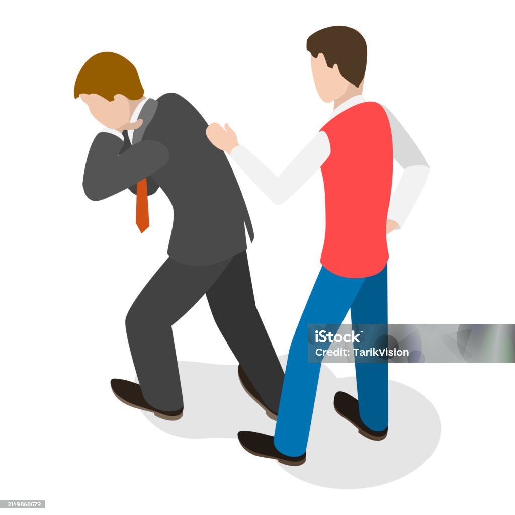 Choke Images 3d Isometric Flat Vector Illustration Of First Aid Procedure For ...