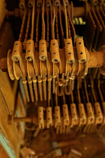 istock rusty metal parts of old industry 2149875889