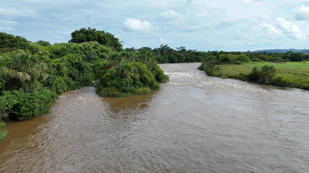 istock Aerial image of the apore river 2149877241