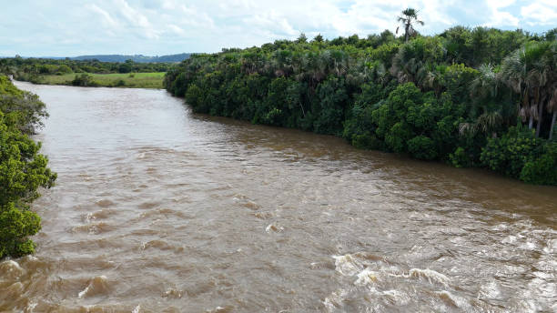 istock Aerial image of the apore river 2149881504