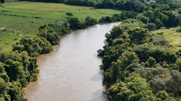 istock Aerial image of the apore river 2149882635