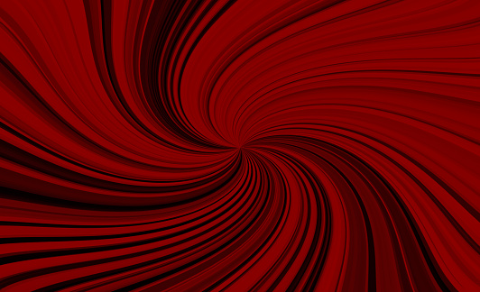 Abstract twist shape background. Maroon spiral background.