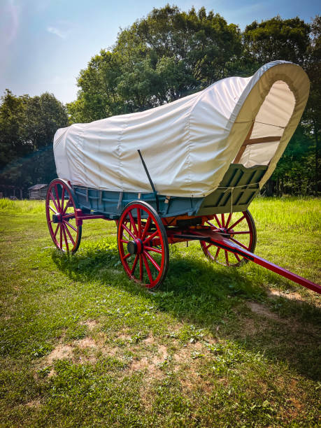 istock Horse Drawn Carriage or Covered Wagon 2149885995