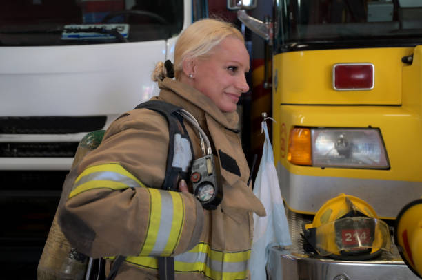 female firefighter