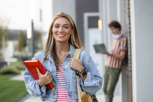 istock Portrait of a cheerful student on the move 2149888730