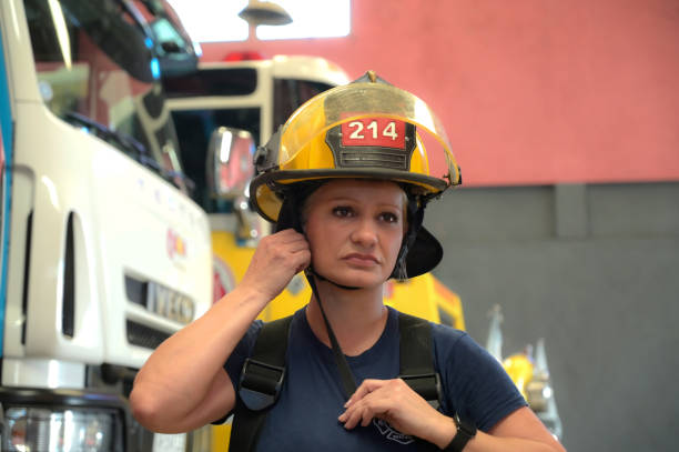 female firefighter