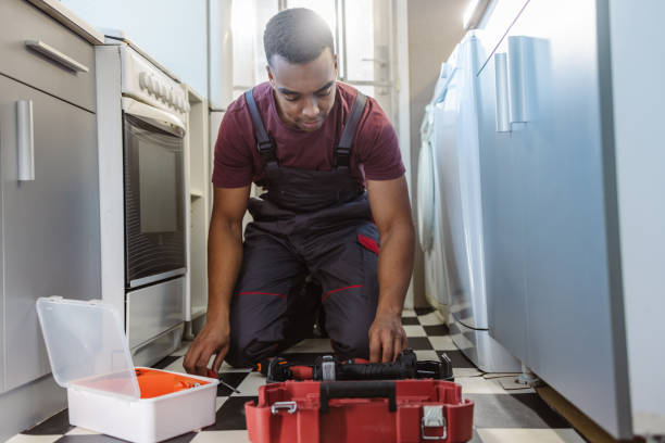 istock African American handyman preparing tools at the customer's home 2149889514