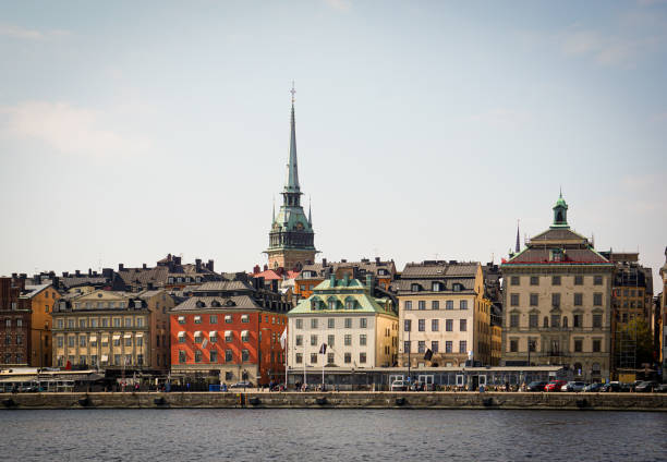 View of a city by the river
