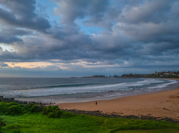 istock Aerial sunrise views over Bombo Beach at Kiama 2149902606