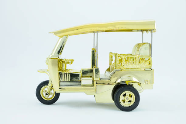 istock A Miniature Tuktuk on White Background 2149907433