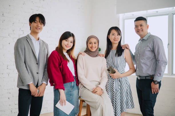 istock Confident multi-ethnic business people in office 2149916088