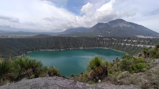 Contryside, pulque and lakes