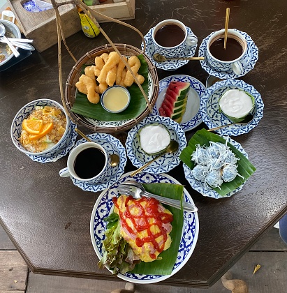 Thai style breakfast
