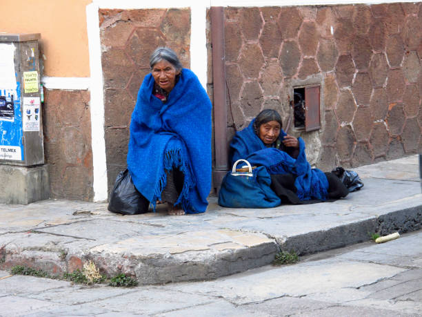 San Cristobal de Las Casas, Mexico - 05 Mar 2011: The people in San Cristobal de Las Casas, Mexico