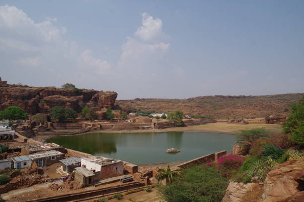 istock Agasthya Lake in Badami 2149928995