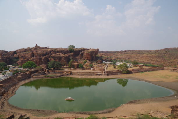istock Agasthya Lake in Badami 2149929195