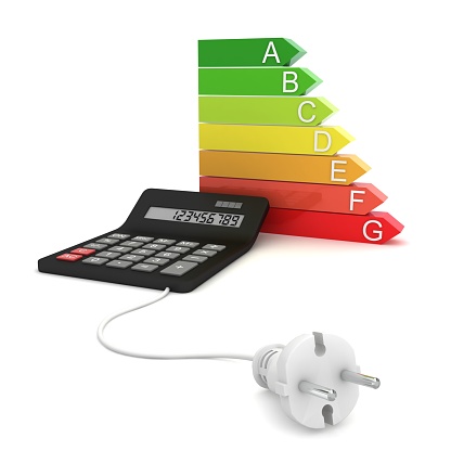 Energy efficiency solar panel house rating calculator