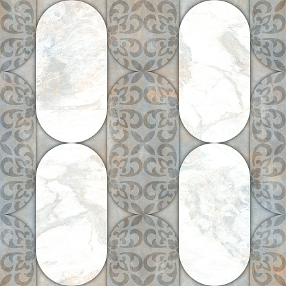 Geometric decor.Wood and marble Pattern Texture Used For Interior Exterior Ceramic Wall Tiles And Floor Tiles.
