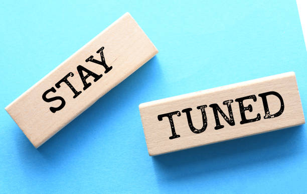 istock Stay tuned.Text on cubes. Cubes. Business concept 2149938941