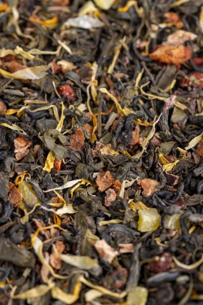 istock delicious dry tea with additives for taste and aroma 2149939477