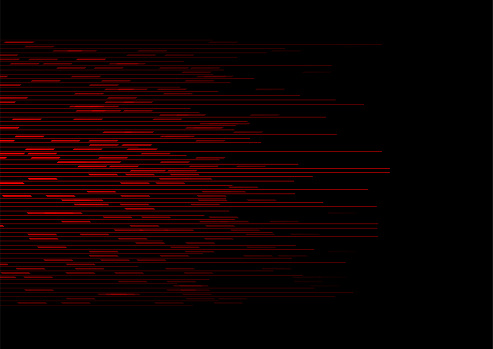 Abstract dark red geometric stripes and lines tech background. Vector minimal design