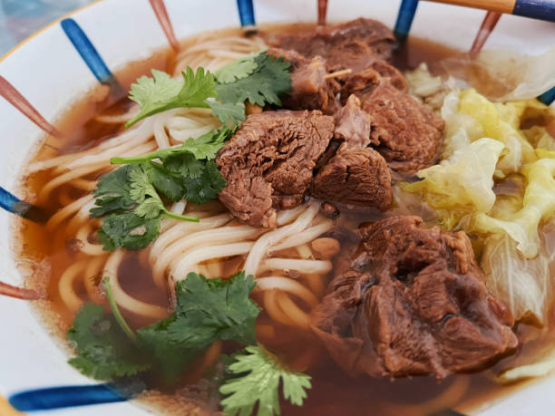 beef noodles or noodle, Chinese noodles or Thai noodles