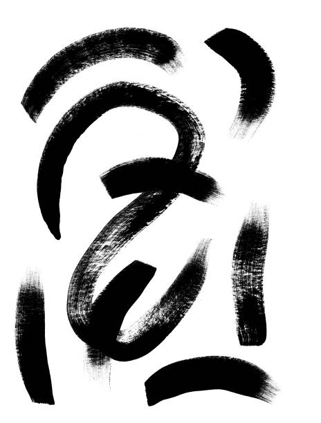 istock Set of brush strokes. Brushwork, brushstroke, Collection of brush hand-drawn graphic elements. Watercolor. 2149948759