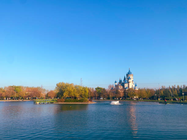the atmosphere in the city of Eskisehir with the typical beauty of the city in Eskisehir, Türkiye