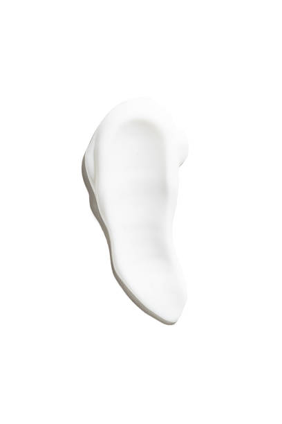 istock Smear of body cream on white background 2149958866