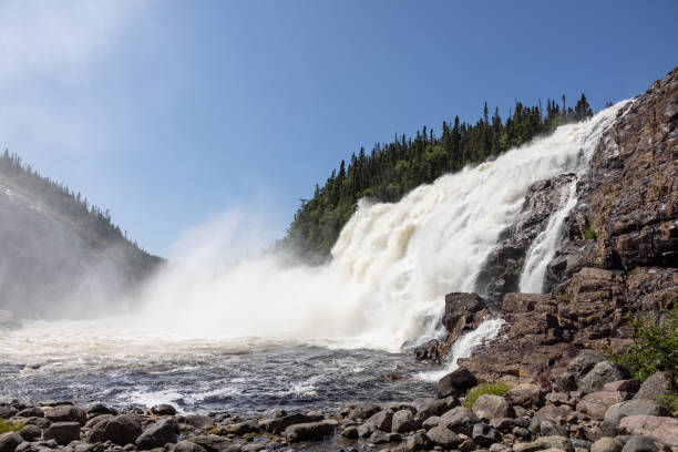 istock Manitou Waterfalls and Manitou River, Cote Nord, Quebec, Canada 2149959202