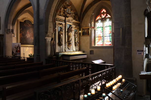 istock Salers - Saint Mathieu church 2149960052