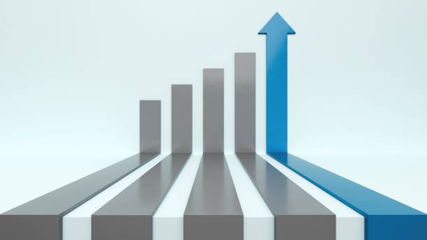 istock Boost Success and Wealth Growth, 3D Graph and Upward Pointing Arrow, Finance Chart, 3D render 2149960572