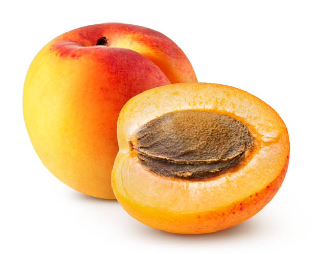 istock Apricot isolated on white background 2149966805