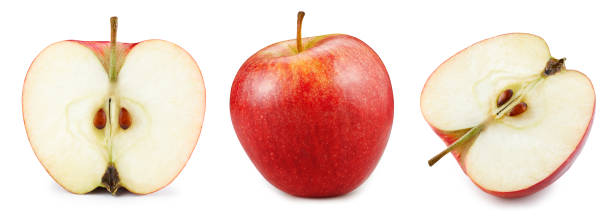 istock Fresh organic apple isolated on white background 2149970805