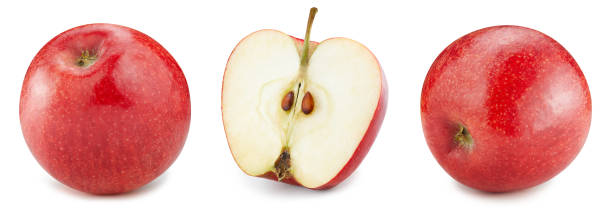 istock Fresh organic apple isolated on white background 2149970993