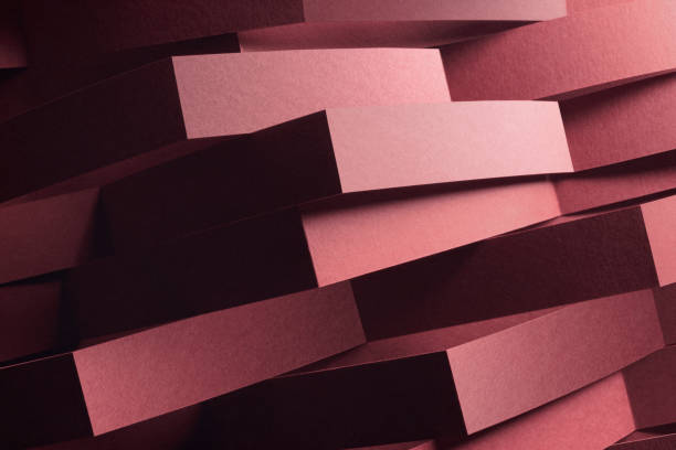 Free picture: Dark red paper background with shadows