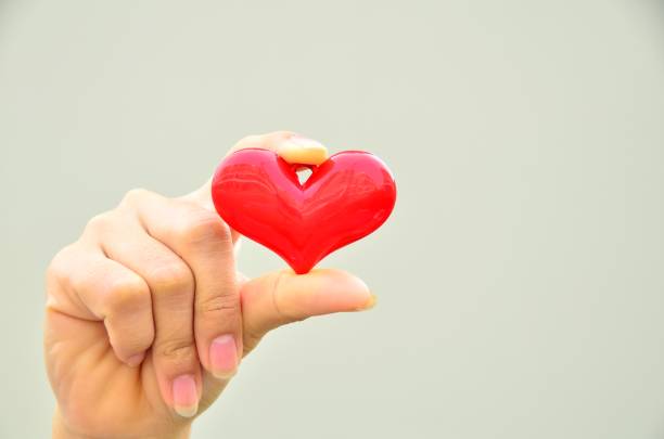 istock The Red Heart in the hand. 2149991066