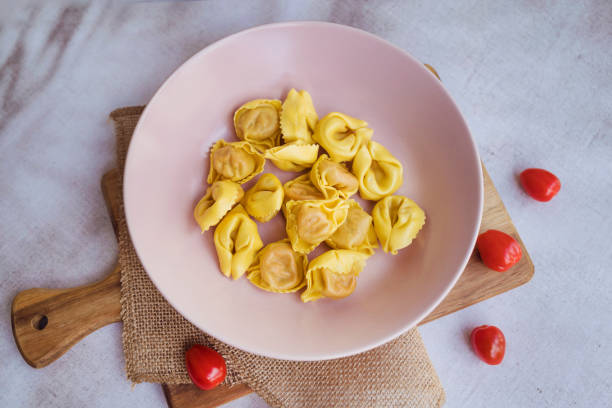 istock Ravioli with mozzarella and cherry tomatoes 2149993199